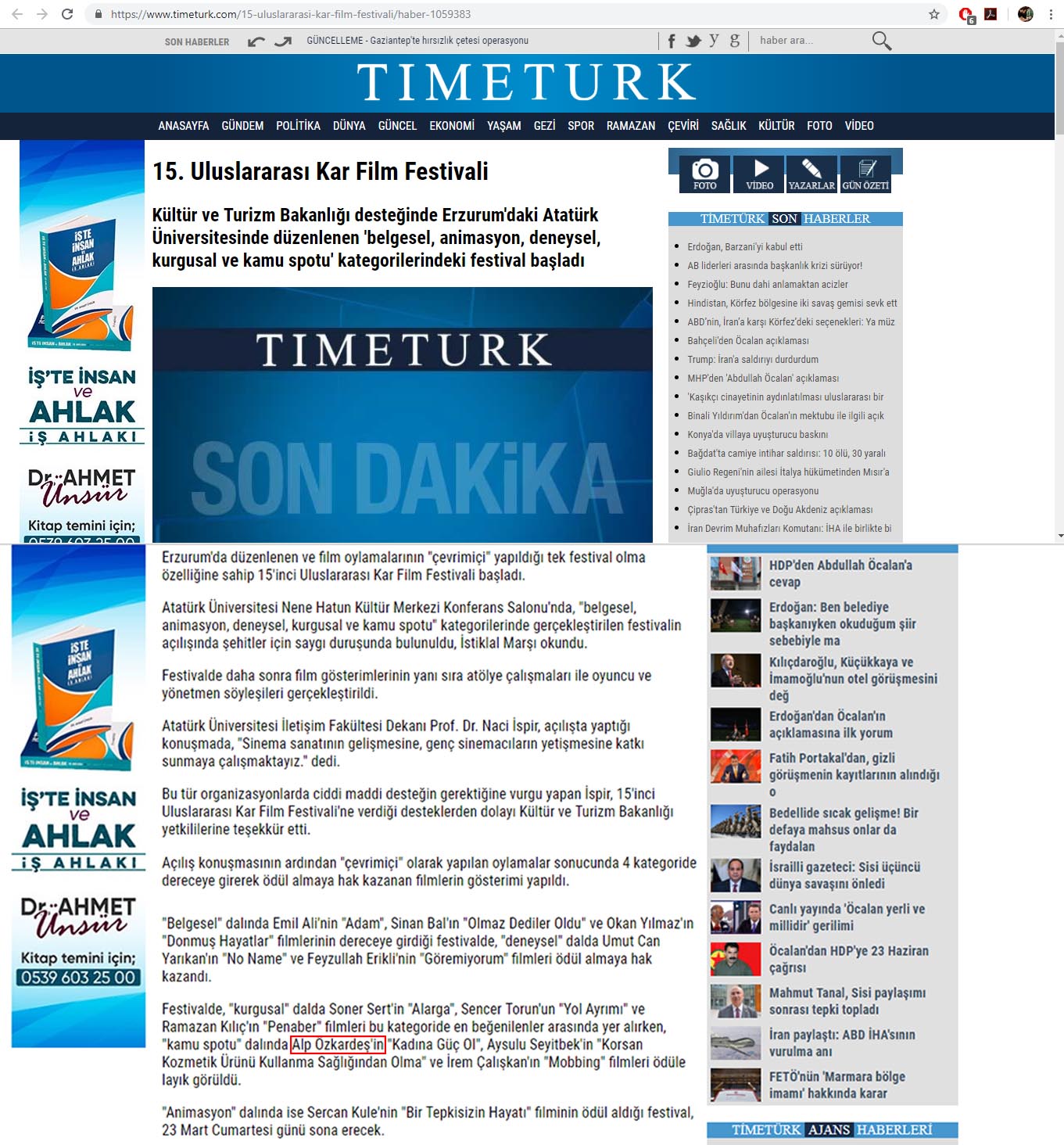 timeturk.com haberi.