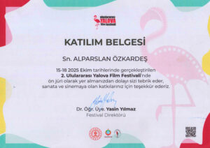 Ön Jüri Belgesi - 2. Uluslararası Yalova Film Festivali