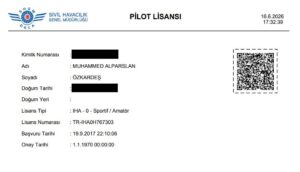 IHA0 Pilot Lisansı